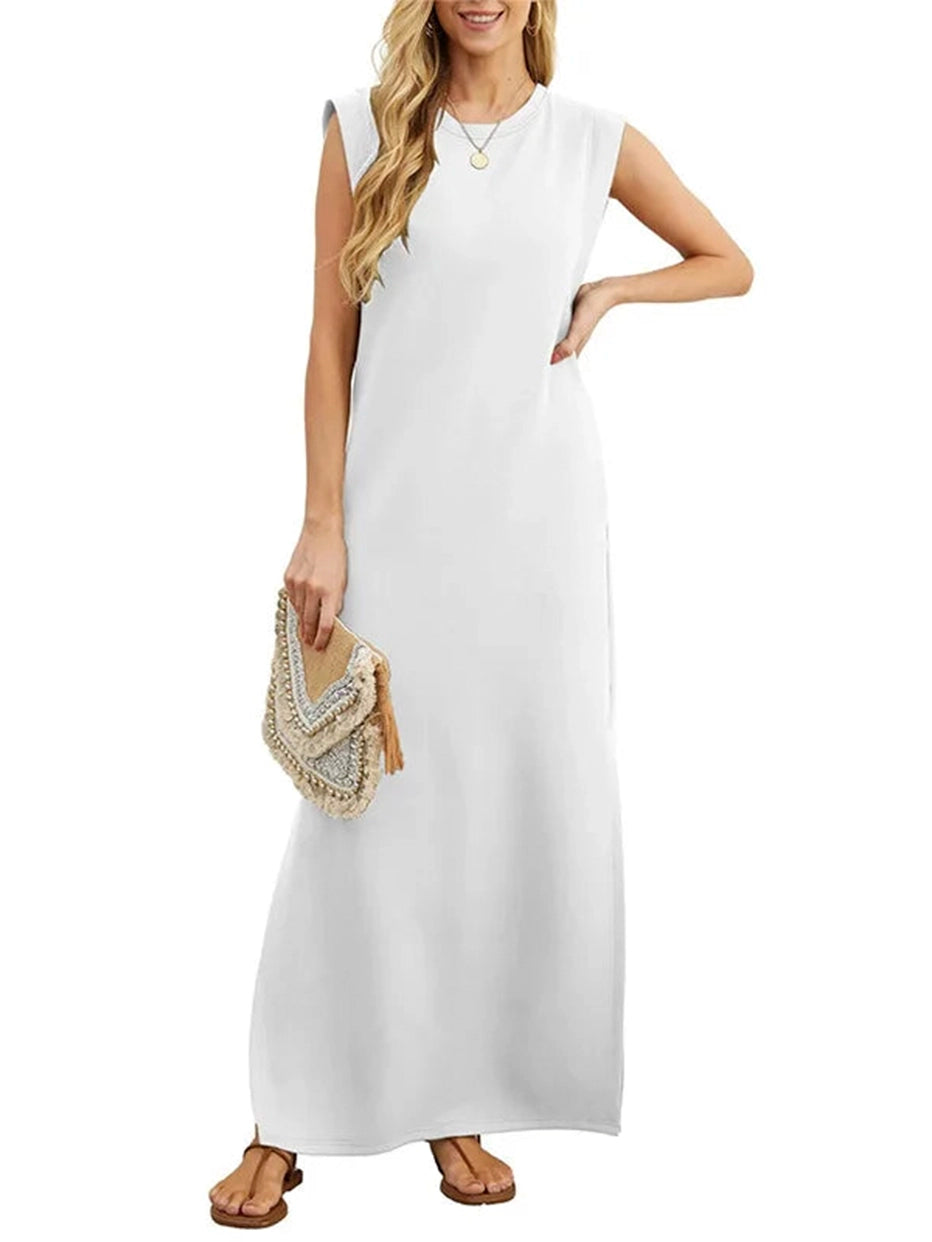 Vestido Elsa - Sem Mangas Leve e Soltinho - Miranini