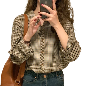 Camisa Xadrez Feminina