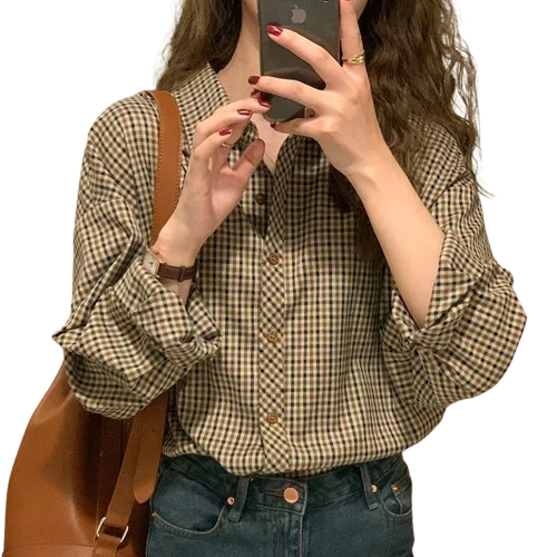 Camisa Xadrez Feminina